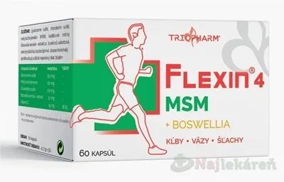FLEXIN 4 MSM kapsuly 60 ks