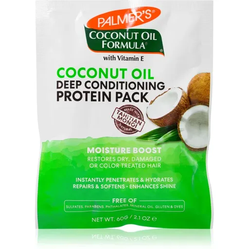 Palmer’s Coconut Oil Formula Hair hĺbkovo regeneračný kondicionér pre suché a poškodené vlasy 60 g