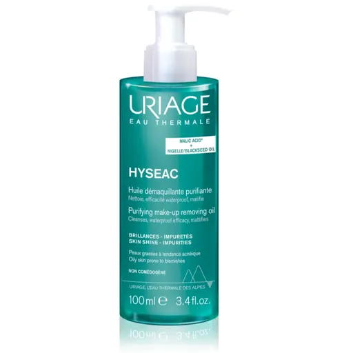 Uriage Hyseac Purifying Make-up Removing Oil čistiaci olej pre mastnú pleť so sklonom k akné 100 ml