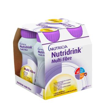 Nutridrink Multi Fibre s příchutí vanilkovou 4x200 ml