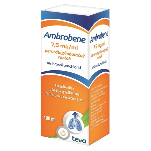 AMBROBENE 7,5 mg/ml perorálny/inhalačný roztok 100 ml