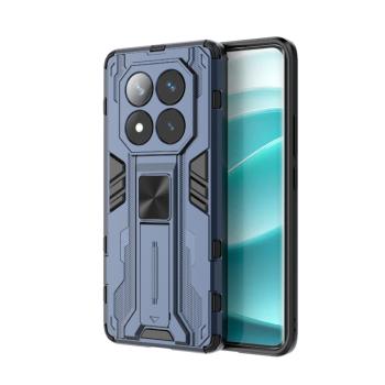 SUPERSONIC Ochranný obal so stojanom pre Xiaomi Redmi Note 14 Pro 5G modrý