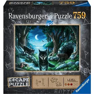 Ravensburger 164349 Exit Puzzle: Vlk (4005556150281)