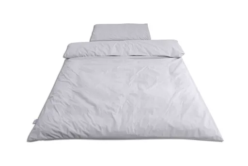 BABYMATEX Bielizeň posteľná 2-dielna nepremokavá šedá 100 x 135 cm + 40 x 60 cm