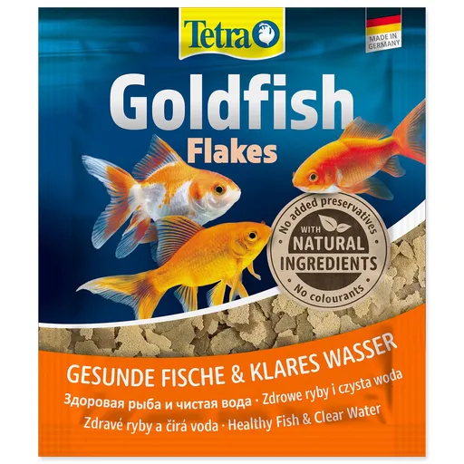 Krmivo Tetra Goldfish vločky sáčok 12g