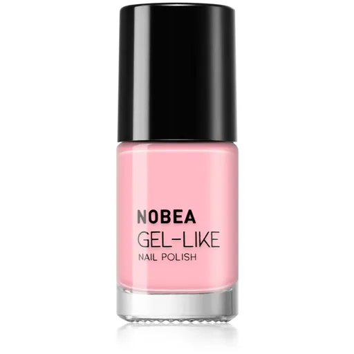 NOBEA Day-to-Day Gel-like Nail Polish lak na nechty s gélovým efektom odtieň Salmon nude #N62 6 ml