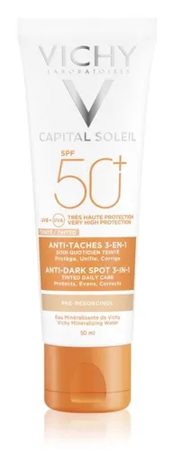 VICHY Capital Soleil SPF 50+ krém proti tmavým škvrnám 50ml