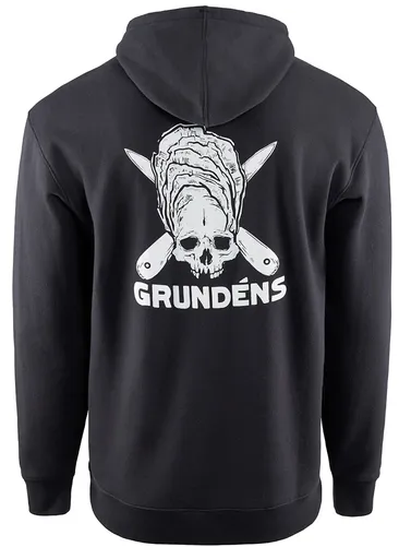 Grundéns mikina displacement dwr hoodie zero shucks black - xl