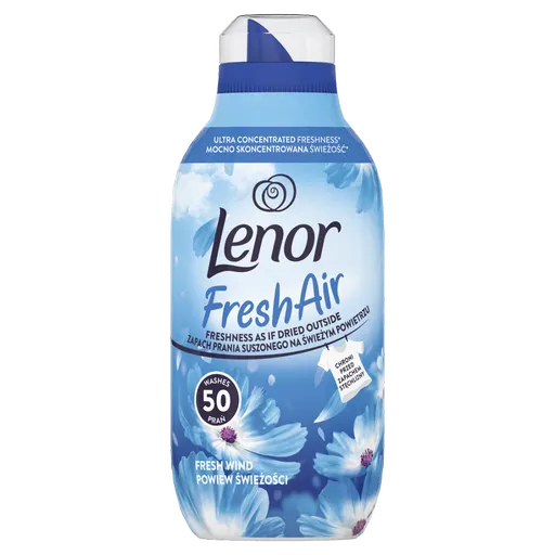 LENOR Fresh Wind Aviváž 50 praní 700 ml