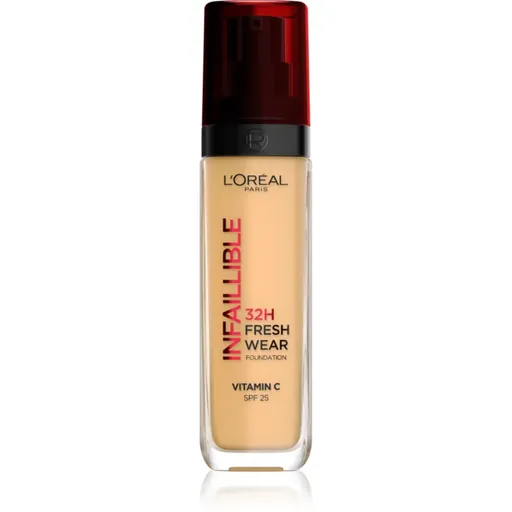 L’Oréal Paris Infaillible 32H Fresh Wear dlhotrvajúci tekutý make-up odtieň 140 Cool Rosé 30 ml