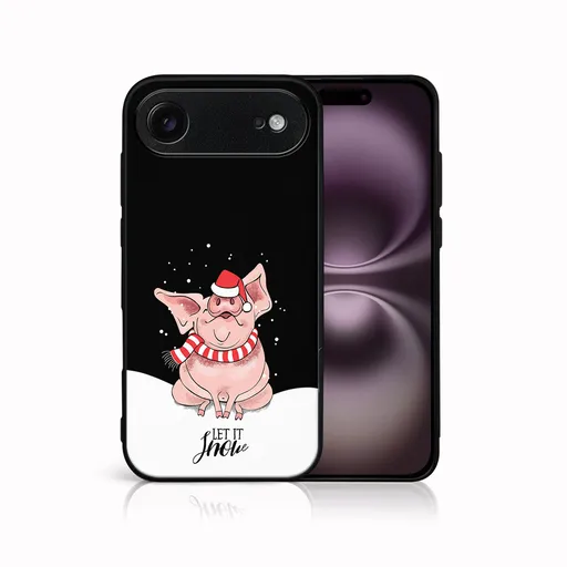 MY ART Kryt s vianočným dizajnom Apple iPhone Air LET IT SNOW (075)