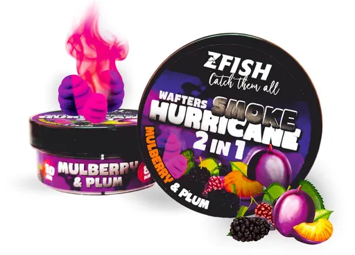 Zfish wafters smoke huricane 2in1 8-10 mm 30 g - mulberry plum