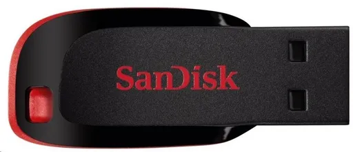 SanDisk Flash Disk 128GB Cruzer Blade, USB 2.0, čierna
