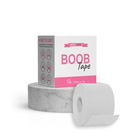 BreastExtra+ BOOB Tape (biela) - špeciálna lepiaca páska na prsia