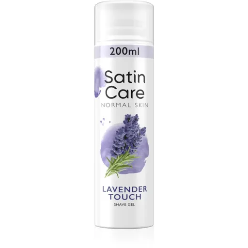 Gillette Venus Satin Care gél na holenie pre ženy Lavender Touch 200 ml