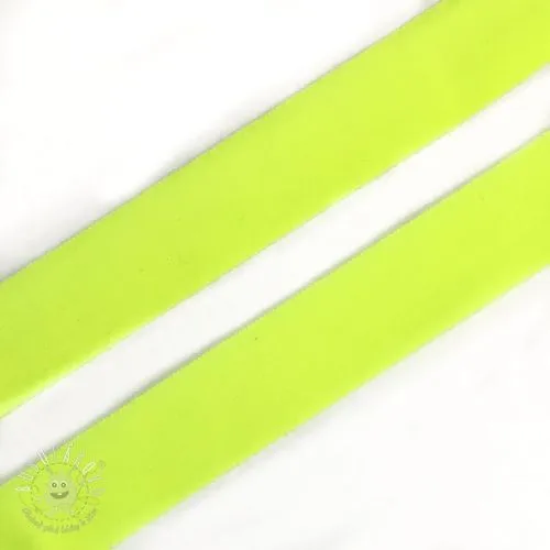 Lemovacia guma matná 20 mm neon žltá