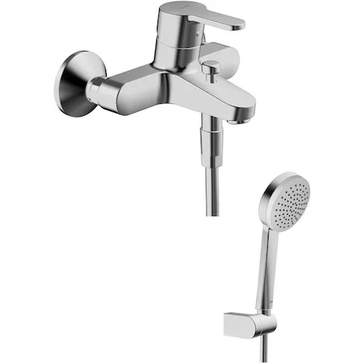 Vaňová batéria Hansa Primo so sprchovacím setom 150 mm chróm 4944210300003