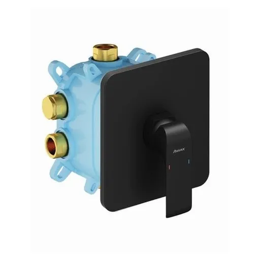 Ravak FLAT sprchová batéria bez podomietkového telesa čierna X070180