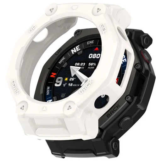 TPU HALF COVER Kryt pre Amazfit T-Rex 3 Pro 48mm biely