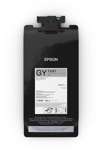 Epson originál ink C13T53F700, gray, šedá