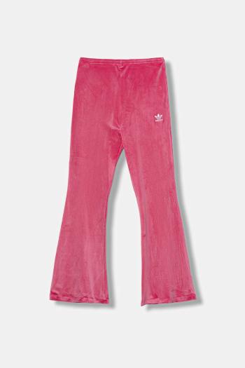 Detské tepláky adidas Originals ružová farba, jednofarebné, JX2843