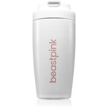 BeastPink Thermo Mug termohrnček s rúrkou farba White 500 ml