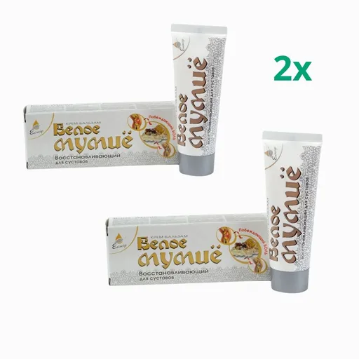 Zvýhodnený set: 2x Biele Mumio - krém-balzam na regeneráciu kĺbov - Elixir - 75 ml