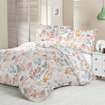 Kvalitex Saténové obliečky Luxury Collection Coral garden, 220 x 200 cm, 2 ks 70 x 90 cm