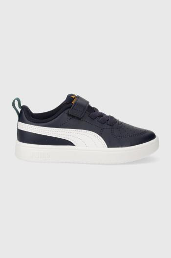Detské tenisky Puma Rickie čierna farba