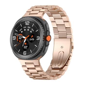 CLASSIC Kovový remienok pre Samsung Galaxy Watch8 / Watch8 Classic ružovo-zlatý