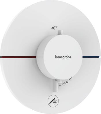 Sprchová batéria Hansgrohe ShowerSelect Comfort S bez podomietkového telesa matná biela 15562700