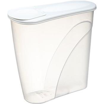 Plast Team Dóza na potraviny (cornflakes) 3,5 l, 25 × 12,3 × 24,3 cm biela (35600800)