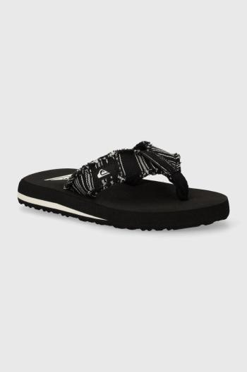 Detské žabky Quiksilver MONKEY ABYSS čierna farba