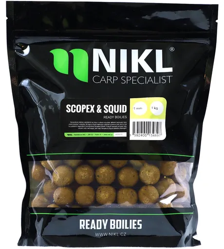 Nikl boilie ready scopex