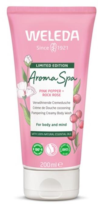 Weleda Sprchový krém Aroma Spa Ružové korenie a skalné ruže (Creamy Body Wash) 200 ml