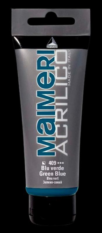 MAIMERI ACRILICO - Akrylové farby 409 - green blue, 0,2 L