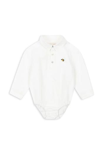 Bavlnené body pre bábätká Konges Sløjd ROLF BABY SHIRT GOTS KS102087
