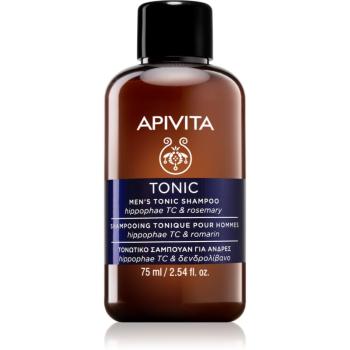 Apivita Men's Tonic Shampoo Rosemary šampón proti vypadávaniu vlasov 75 ml