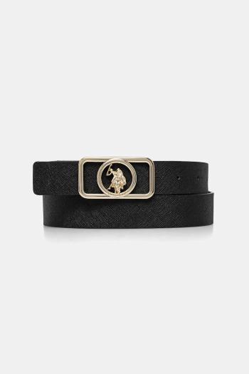 Opasok U.S. Polo Assn. CoupeBronze dámsky, čierna farba, AIUCF2472WVP