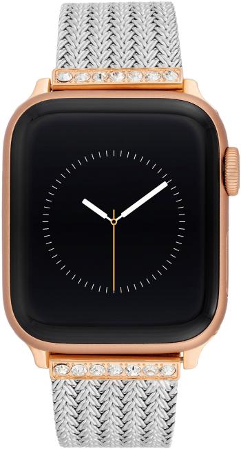 Anne Klein Milánský tah pro Apple Watch 38/40/41 mm - Silver WK/1014RGTT