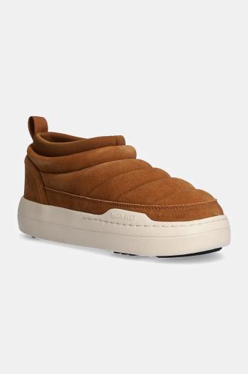 Snehule Moon Boot Park Soft Suede hnedá farba, 80D2470020-M008