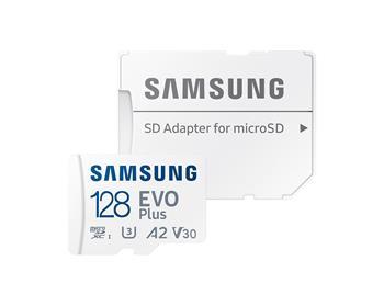 Pamäťová karta SAMSUNG microSDXC 128GB EVO Plus + SD adaptér