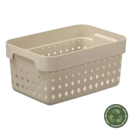 PLAST TEAM - Košík úložný 5l béžový Seoul