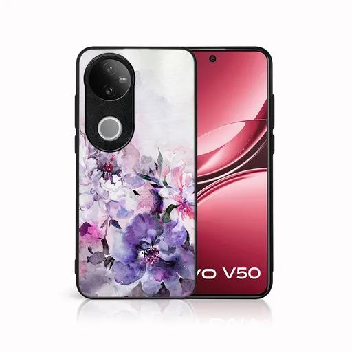 MY ART Ochranný kryt pre Vivo V50 5G PEONIES (156)