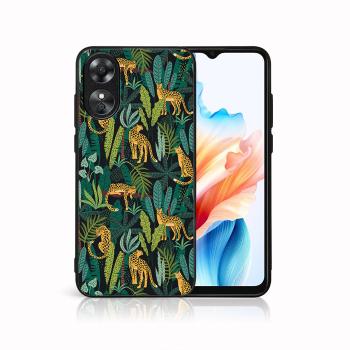 MY ART Ochranný kryt pre Oppo A38 LEOPARD (239)