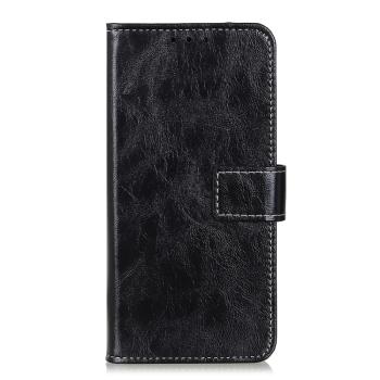 RETRO Peňaženkový obal Xiaomi Redmi Note 14 čierny