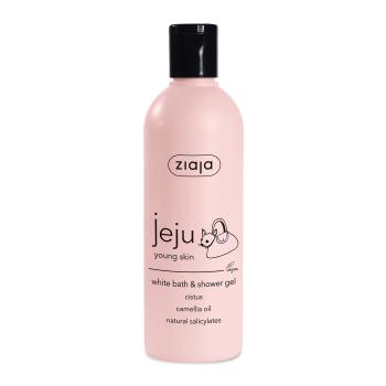 Ziaja Biely sprchový a kúpeľový gél Jeju (White Bath & Shower Gel) 300 ml