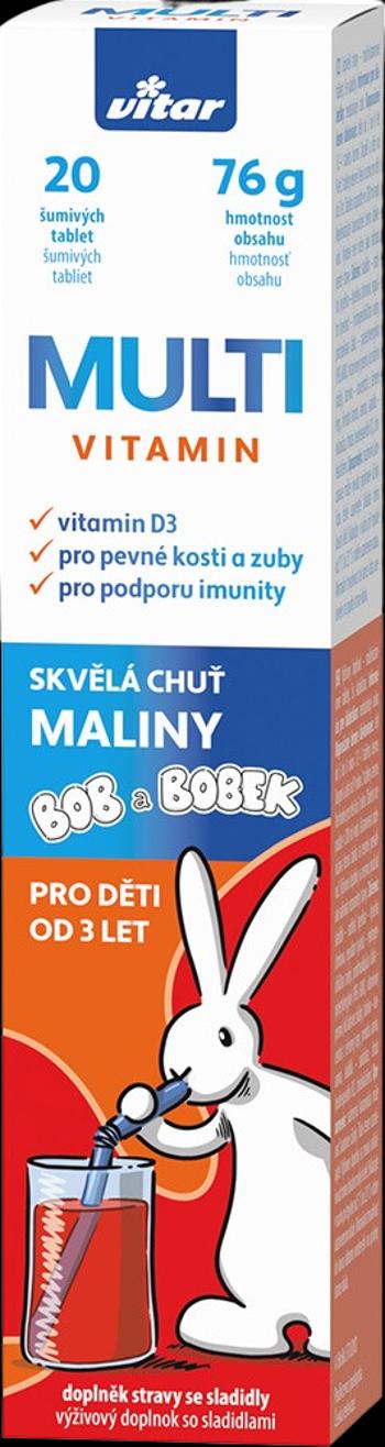 VITAR KIDS Multivitamín 20 šumivých tabliet