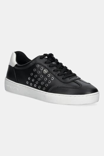 Kožené tenisky MICHAEL Michael Kors Scotty dámske, čierna farba, 43R5SCFS1L.001