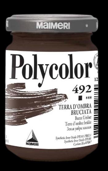 MAIMERI POLYCOLOR - Jemné vinylové farby 492 - burnt umber, 140 ml